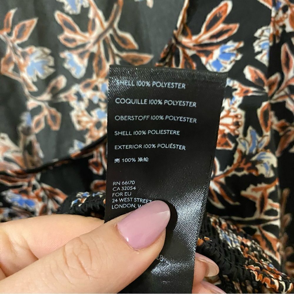 Free People Santiago Scoop Neck Printed Top - Picture 15 of 16
